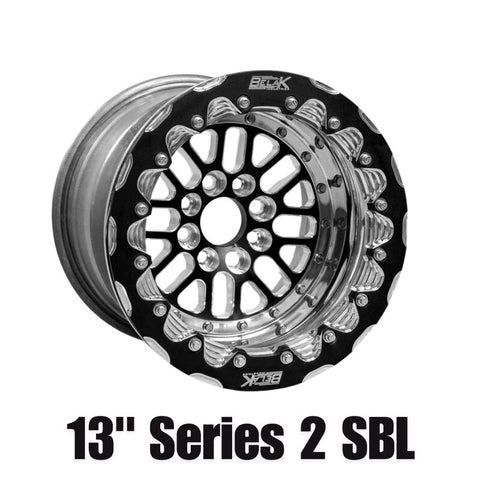 Belak 13x10 / 5in BS / 5x114.3 BP / High Pad / Series 2 Wheel - Non-Beadlock - 13105114S25BS-NBL