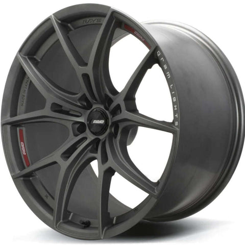 Gram Lights 57FXZ Overseas 19x9.5 +20 5x114.3 Matte Graphite w/Machining Wheel - WGFZ420EMG