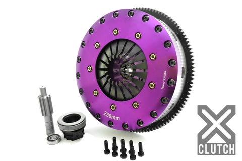 XClutch 01-03 BMW 325Ci Base 2.5L 9in Twin Solid Ceramic Clutch Kit - XKBM23589-2E