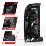 ANZO 2014-2018 Chevy Silverado 1500 LED Taillights Smoke - 311290