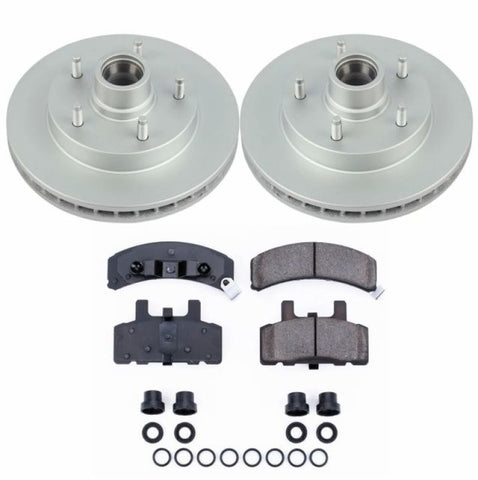 Power Stop 94-99 Dodge Ram 1500 Front Z17 Evolution Geomet Coated Brake Kit - CRK4875