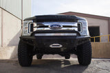 Addictive Desert Designs 17-18 Ford F-250 HoneyBadger Front Bumper w/ Winch Mount - F167382840103