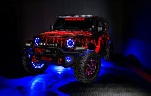 Oracle Bluetooth + RF Underbody Rock Light Kit - 4 PCS - ColorSHIFT - 5818-333