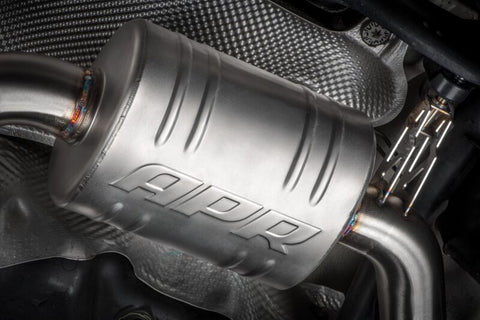 APR 20-21 Volkswagen GTI TCR (MK7.5) Catback Exhaust System w/Front Muffler - CBK0039