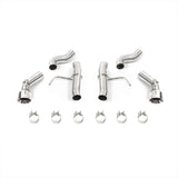 Mishimoto 2016+ Chevrolet Camaro SS Dual-Tip Race Axle-Back Exhaust w/ Polished Tips - MMEXH-CAM8-16ADTRP