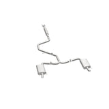 MagnaFlow Cat-Back SS 2.25/2.5in Dual Split Rear Exit Polished 3in Tip 2015 Chev Impala 3.6L V6 - 19023