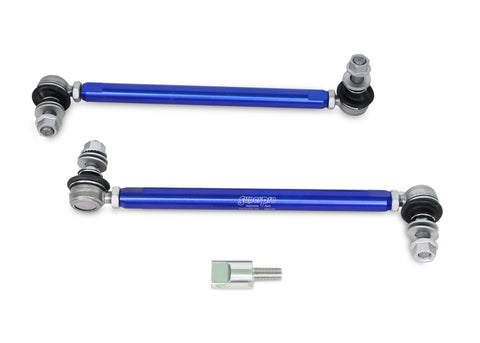 SuperPro 2015 Audi A3 Quattro Premium Front HD Adjustable End Link Set w/ DCC Adapter - TRC4301