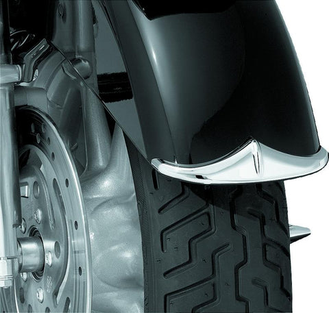 Kuryakyn Front Fender Accent Leading Edge Chrome - 8642