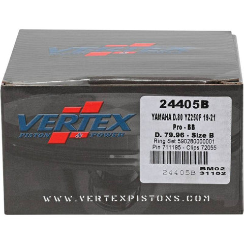 Vertex Piston 20-24 Yamaha WR 250 F 250cc +3mm Forged Big Bore Piston Kit 270cc. - 24405B