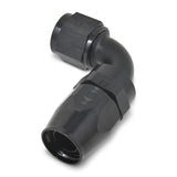 Russell Performance -12 AN Black 90 Degree Full Flow Hose End - 610195