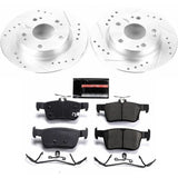 Power Stop 16-19 Honda Civic Rear Z23 Evolution Sport Brake Kit - K7725