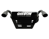 Gibson 2014 Polaris RZR XP 1000 EPS Base 2.25in Dual Exhaust - Black Ceramic - 98015