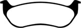 EBC 07-11 Ford Explorer Sport Trac 4.0 Greenstuff Rear Brake Pads - DP61673