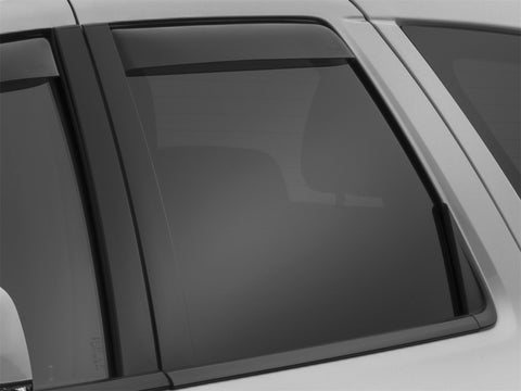 WeatherTech 11+ Dodge Durango Rear Side Window Deflectors - Dark Smoke - 81696