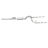 MagnaFlow Stainless Cat-Back Exhaust 2015 Chevy Silverado 2500HD 6.0L Dual Split Rear Exit 4in - 19027