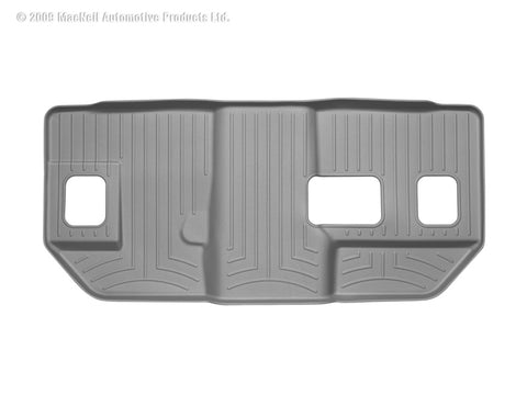 WeatherTech 07-13 Cadillac Escalade ESV Rear FloorLiner - Grey - 460668