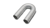 Vibrant 2.5in O.D.Tight Radius 180 Degree U-Bend Stainless Tubing - 2684