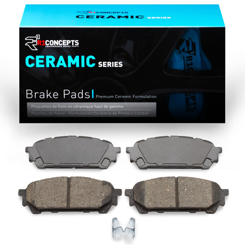 R1 03-08 Subaru Impreza Rear Ceramic Brake Pads - 2310-1004-00
