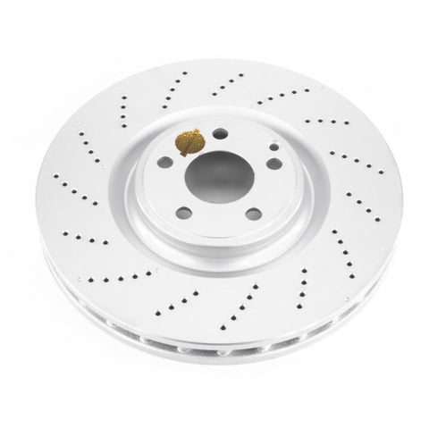 Power Stop 12-18 Mercedes-Benz CLS550 Front Evolution High Carbon Geomet Coated Rotor - EBR1454EVC
