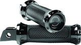 Performance Machine Footpegs Overdrive Rider - Black Ano - 0035-1243M-B