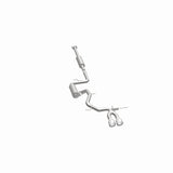 MagnaFlow 13 Ford Focus 2.0L Turbocharged ST Dual Center Rear Exit Stainless Cat Back Perf Exhaust - 15155