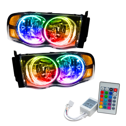 Oracle 02-05 Dodge Ram SMD HL - ColorSHIFT w/ Simple Controller - 7164-504