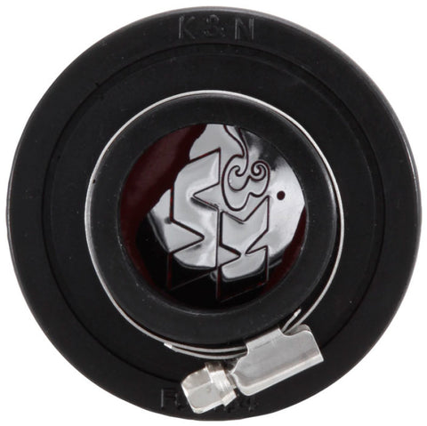 K&N 1.375 inch ID 3 inch OD 2.5 inch H Clamp On Crankcase Vent Filter - 62-1440