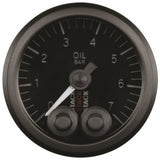 Autometer Stack 52mm 0-7 Bar M10 Male Pro-Control Oil Pressure Gauge - Black - ST3501