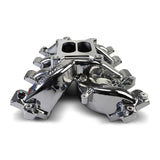 Edelbrock Chevy LS1 Performer RPM Intake Manifold Only - Chrome Plasma Finish - 71187-CP