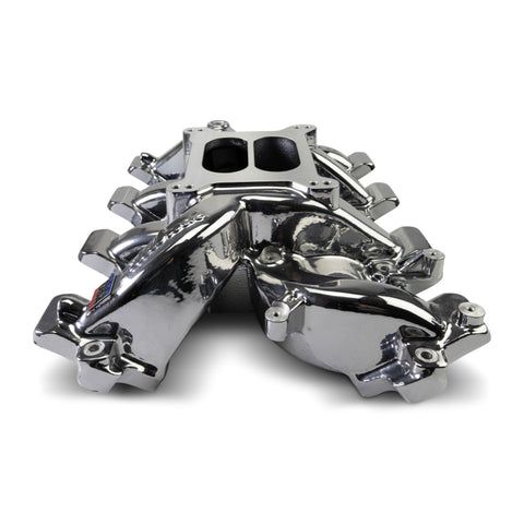 Edelbrock Chevy LS1 Performer RPM Intake Manifold Only - Chrome Plasma Finish - 71187-CP