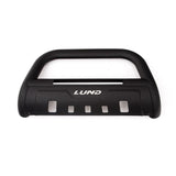 Lund 09-17 Dodge Ram 1500 (Excl. Rebel Models) Bull Bar w/Light & Wiring - Black - 47121204