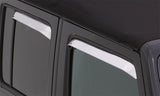 AVS 73-91 Chevy CK Ventshade Front & Rear Window Deflectors 4pc - Stainless - 14049