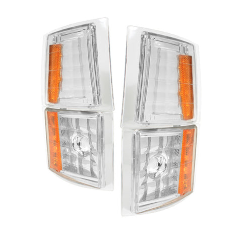 Xtune Chevy C/K Pickup 94-98 4pcs Amber Corner Lights Euro CCL-CCK88-E-AM - 5016027