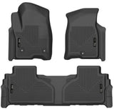 Husky Liners 21-23 Suburban/Tahoe/Yukon/Yukon XL Weatherbeater Front & 2nd Seat Floor Liners - Black - 99241