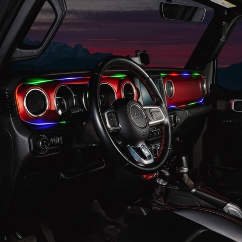 ORACLE Lighting Jeep Wrangler JL / Gladiator JT ColorSHIFT Fiber Optic LED Interior Kit - 4236-333