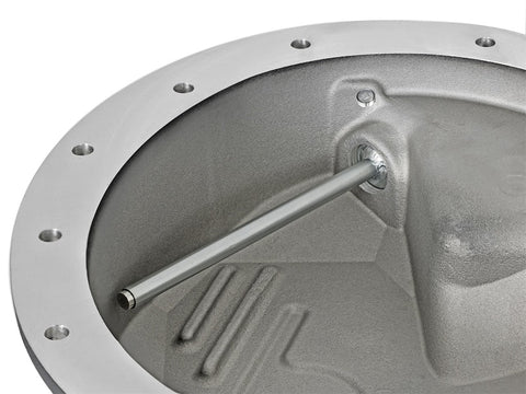 aFe Power Pro Series Rear Differential Cover Black w/Machined Fins 16-17 Nissan Titan XD(AAM 9.5-14) - 46-70362