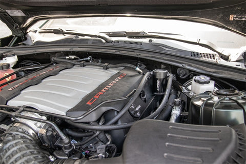 Corsa 16-22 Chevrolet Camaro SS Coupe 6.2L V8 (RWD) Aluminum Oil Catch Can w/Mounting Bracket - CC0007