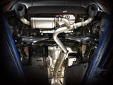 aFe 22-23 Hyundai Kona N L4 2.0L (t) Takeda 3in SS Axle-Back Exhaust System w/ Black Tips - 49-37032-B