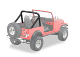 Bestop Jeep 80-83 Cj5 / 80-86 Cj7 Sport Bar Cover (Black Denim) - 80007-15