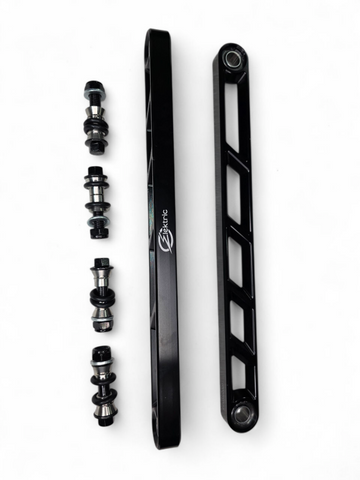 Elektric Offroad 2024+ Can Am Maverick R Rear Sway Bar Links Anodized Black - RVSPA0004-B