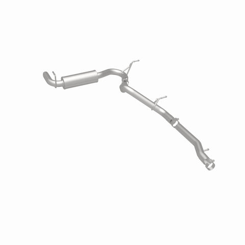 MagnaFlow 12-14 Jeep Wrangler 3.6L Single Straight Rear P/S Exit Stainless C/b Perf Exhaust-Comp - 15118