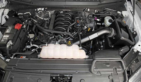 K&N 2015 Ford F150 5.0L V8 Blackhawk Performance Intake Kit - 71-2591