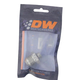 DeatschWerks 6AN ORB Male to 10AN Male Flare Adapter - Anodized DW Titanium - 6-02-0409