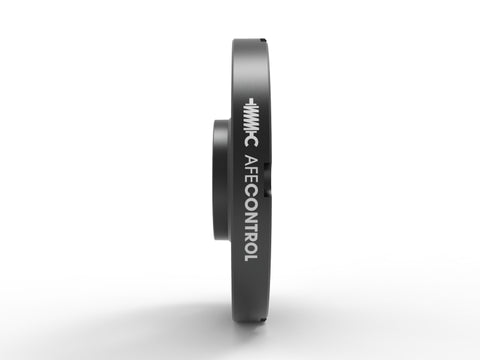 aFe CONTROL Billet Aluminum Wheel Spacers 5x112 CB66.6 18mm - Toyota GR Supra/BMW G-Series - 610-721003-B