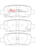DBA 07-13 Nissan Sentra XP650 Rear Brake Pads - DB1509XP