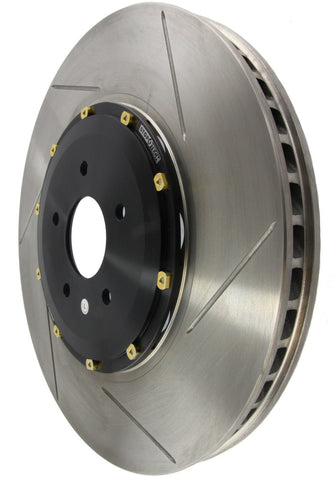 StopTech 07-08 Audi S4 Drilled 2-Piece Front Left Side Brake AeroRotor - 129.33114.35