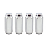 McGard Hex Lug Nut (Cone Seat / Duplex) M14X2.0 / 13/16 Hex / 2.25in. Length (4-Pack) - Chrome - 64020