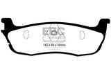 EBC 97-99 Ford Expedition 4.6 2WD Yellowstuff Rear Brake Pads - DP41601R
