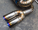 VR Performance 01-05 BMW M3 E46 Titanium Exhaust System- Quad Titanium Tips - VR-E46M3-170