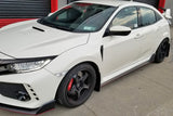 Rally Armor 17-22 Honda Civic Type R Black UR Mud Flap w/Dark Grey Logo - MF47-UR-BLK/DGRY